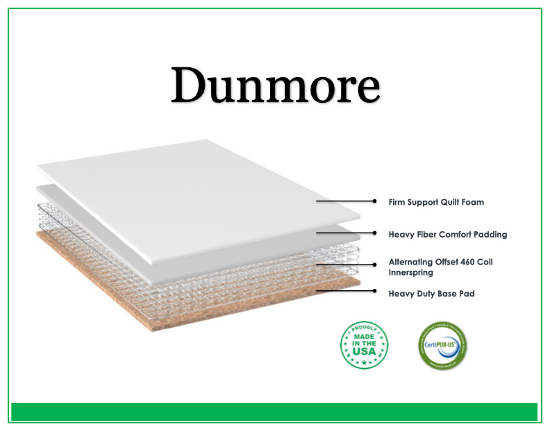 Twin XL Dunmore Firm - Vermont Bedrooms Private Collection - Image 2