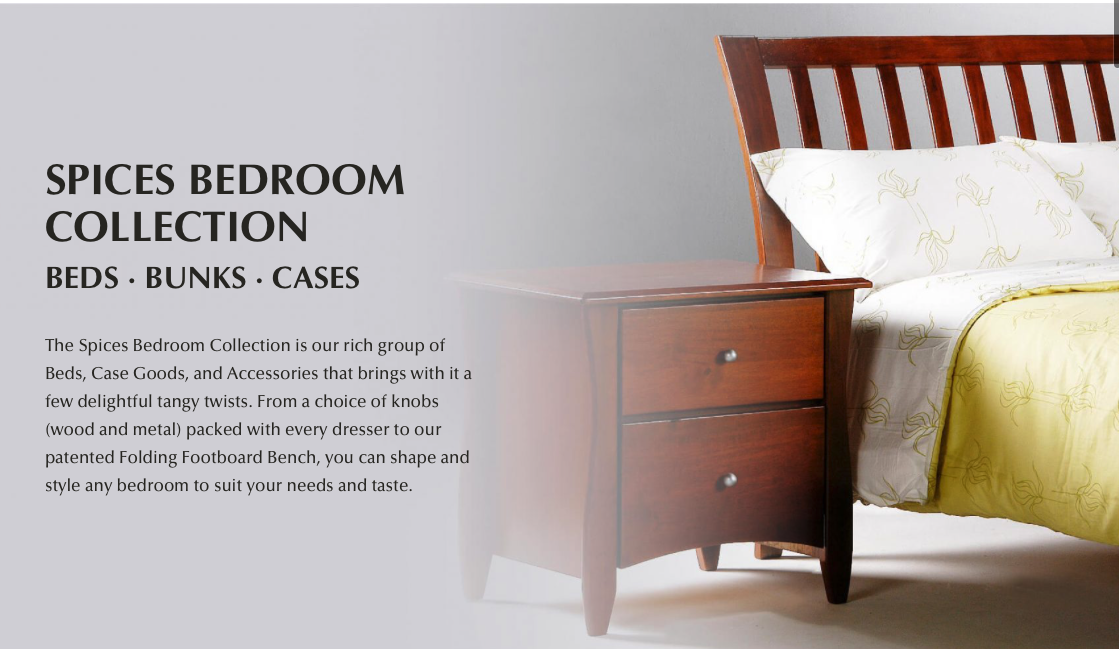 Spices Bedroom Collection