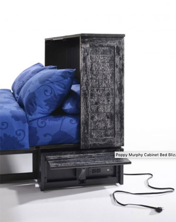 Poppy Murphy Cabinet Bed - Night & Day - Image 3