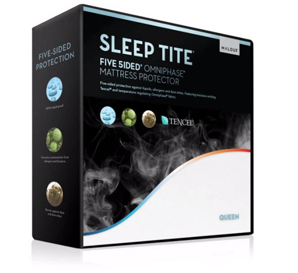 Malouf Five 5ided® Omniphase Smooth Mattress Protector